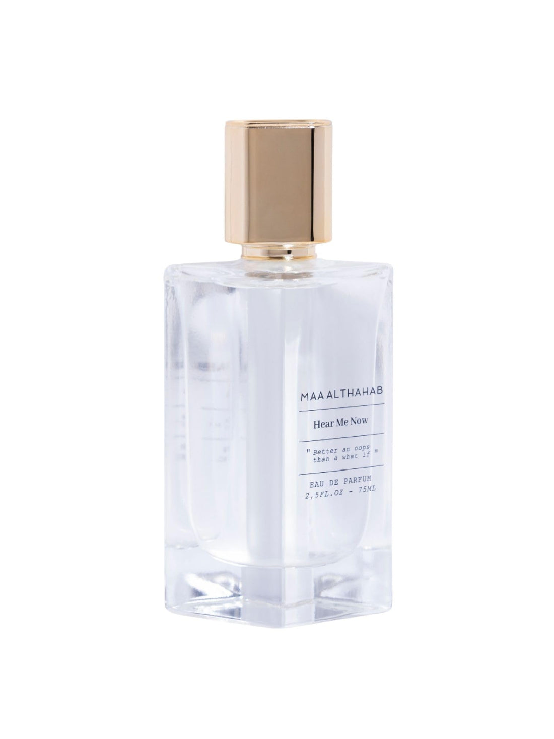 Maa Al Thahab Hear Me Now Eau de Parfum for Women 75 ml