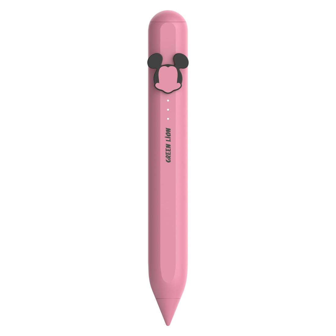 Green Lion Kids Pro Active Stylus Pen, Compatible with iPad (All Series), 8H Battery Life, Skin-Friendly Silicone, POM Tip, Auto Shut-Off, Advanced Tilt Sensitivity & Precise Angle Control - Pink