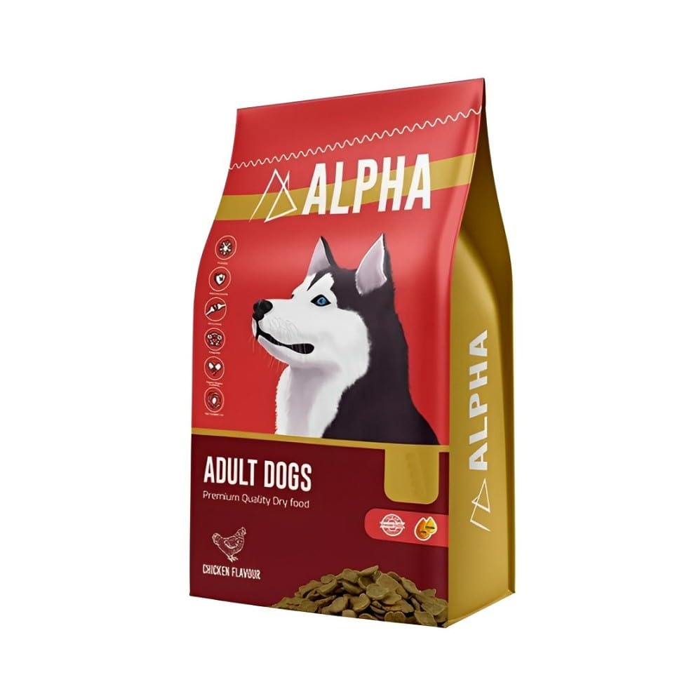 Alpha Dry Food For Adult Dog Complete Balanced Diet (4Kg)