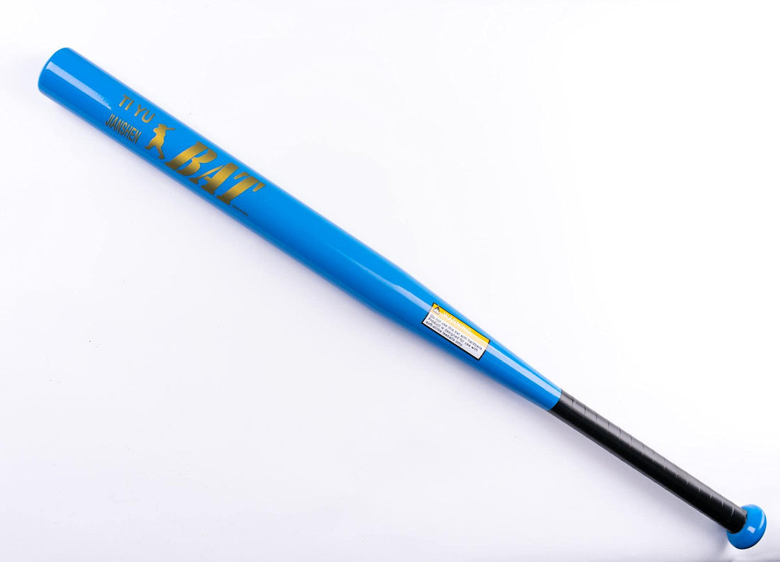 Bat Steel Baseball - Light Blue- 82 Cm