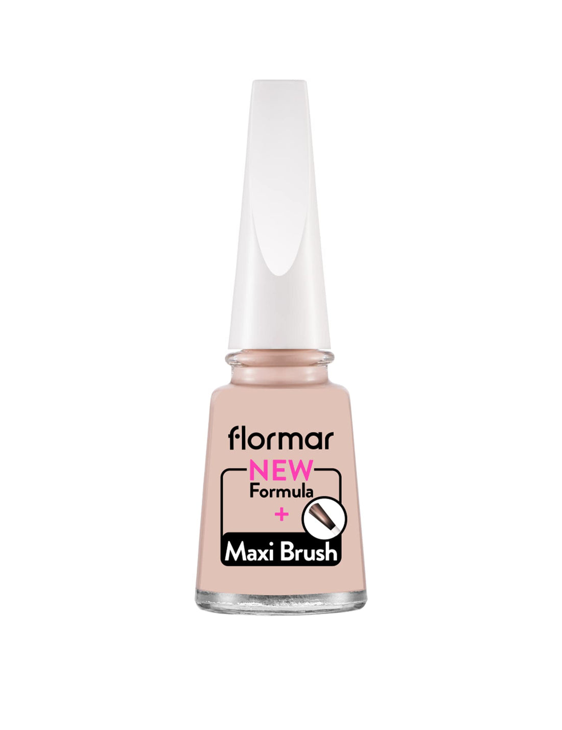 Flormar F/M Classic Nail Enamel with new improved formula & thicker brush - 456 Purr Cat
