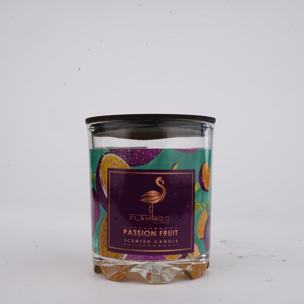 Flamingo Passion Fruit Scented Candle 160 g