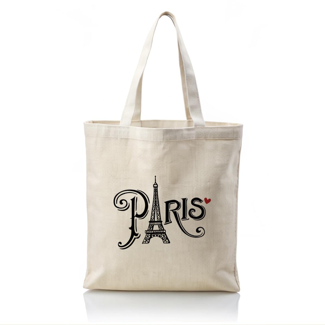 Canvas Tote Bag, Canvas Handbag Aesthetic For Women, Reusable Tote Bag, Paris Travel Souvenir Gifts, Birthday Friendship Gifts For Women, Leisure Vacation, Work, Color, Medium