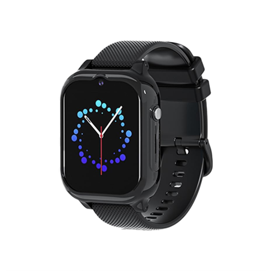 General GW29 4G Children’s Smart Watch – 1.83” HD Screen, Video & Voice Calls, GPS Tracking, IP67 Waterproof, 600mAh Battery, Safety Features (Black)