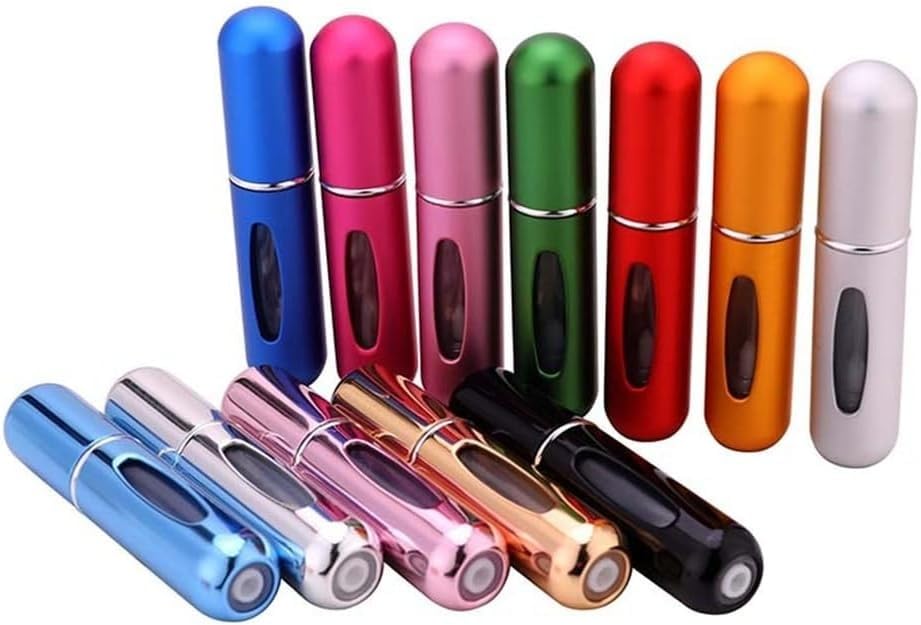 Portable Travel Perfume - Refillable Perfume Atomizer - Mini Spray Bottle - Portable Spray Dispenser - Aroma Pump Can - Travel Accessories - 5ml Generic
