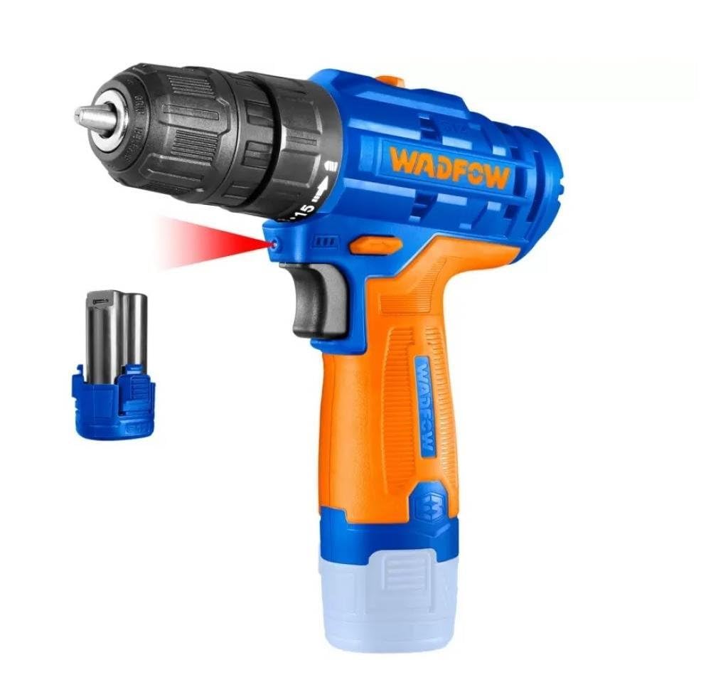 WADFOW Lithium-ion cordless drill 12v 1.5Ah 20N 2-speed gear WADFOW - WCDS520