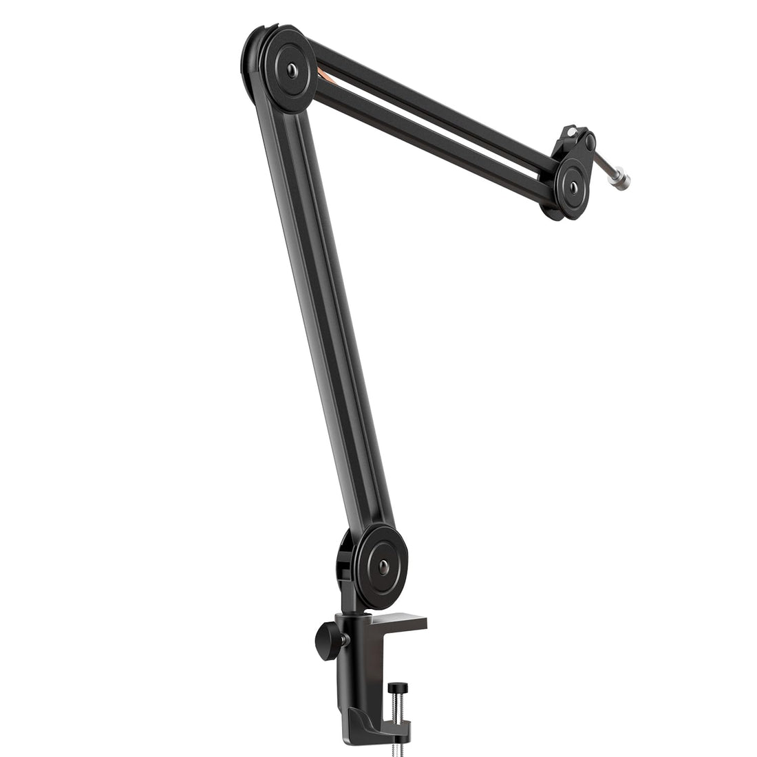 FIFINE Microphone Arm, Adjustable Microphone Stand, 3/8 Inch to 5/8 Inch Adapter, Microphone Clip, Three Cable Ties