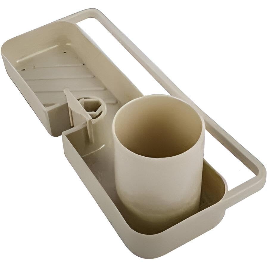 Multi-Use Bathroom Stand - Durable Plastic Holder for Shower Items, Towels, and Accessories in Various Colors