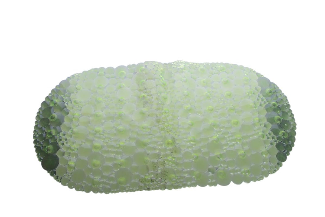 Bubbles Silicone Bath Mat - Green