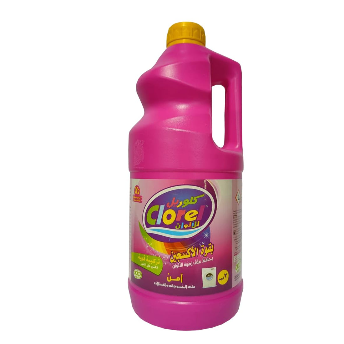 Clorel liquid laundry color care product for front load - 2 kg, red