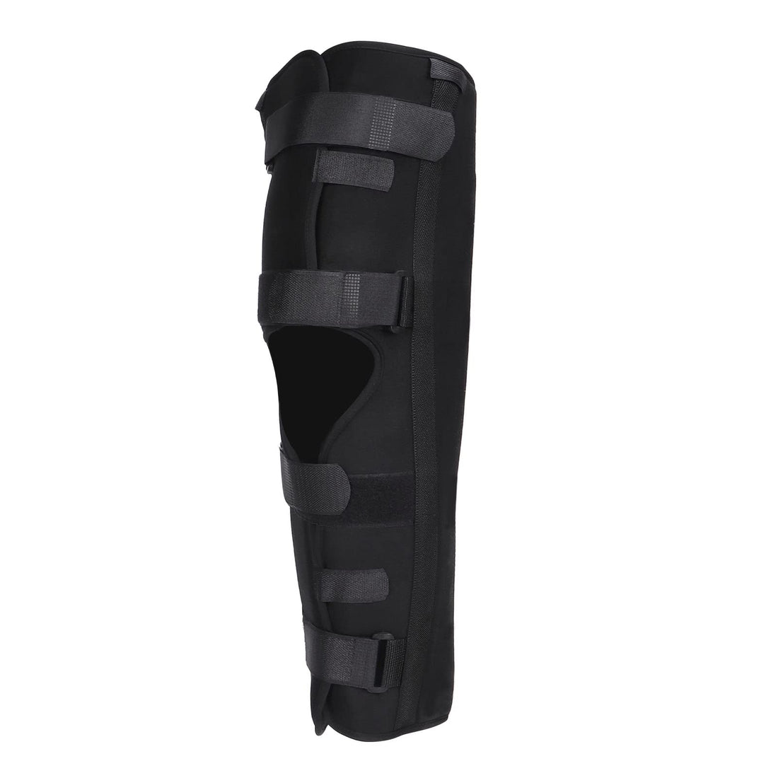 Yinhing Knee Immobilizer Knee Splint Brace with 4 Adjustable Straps for Broken and Fractured Bones Support Dislocated Strain(L)