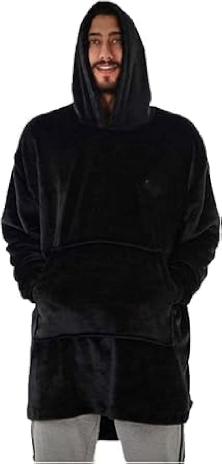 Moro Moro 3 Oversized Wearable Blanket with Hood One Size Up to 135k for Men and Women Made of the Finest Fur