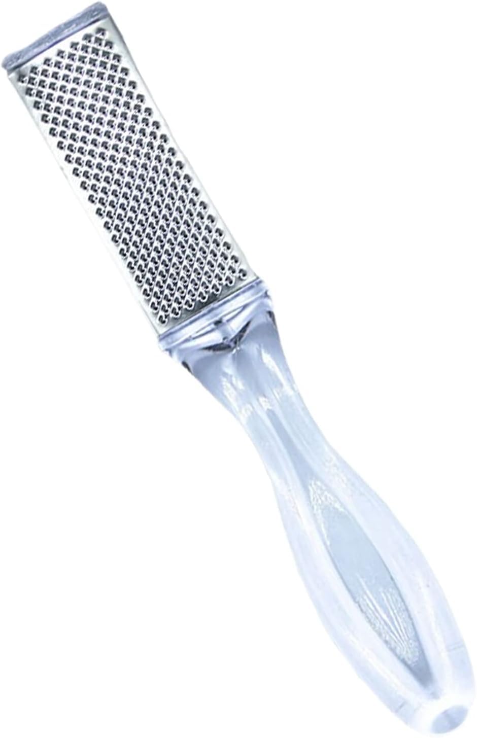 File Double Sided Stainless Steel Feet Exfoliator Easy Grip Handle Foot Rasp File for Women Men Foot Care Dead Skin Dry Cracked