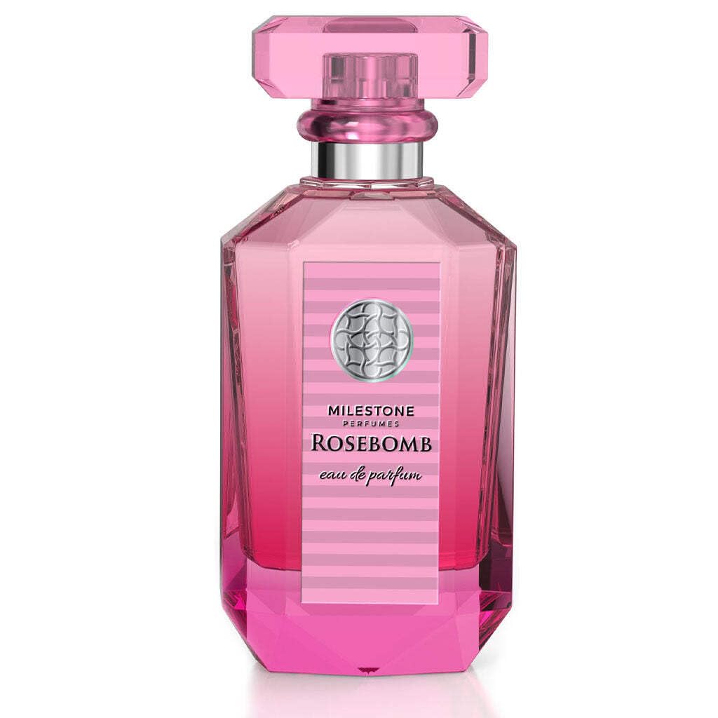 MILESTONE Perfumes Rosebomb Red Intense Women Long Lasting Fragrance Eau de Parfum 100ML'