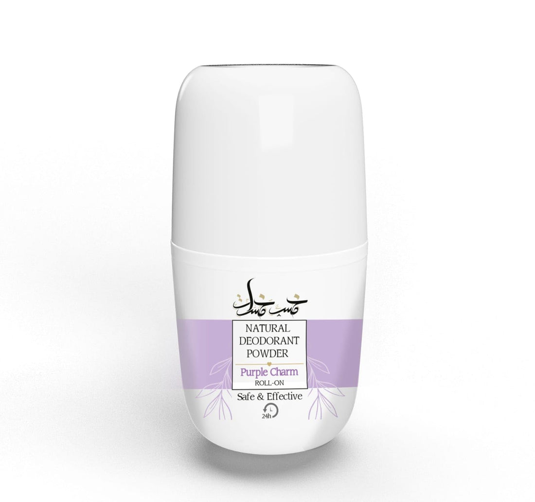 Five Fives NATURAL DEODORANT POWDER Purple Charm 50ml