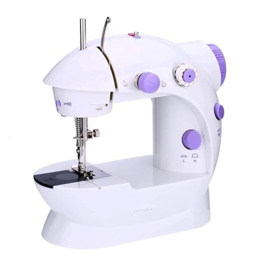 Aboxoo Anself Mini Household Purple Electric Sewing Machine