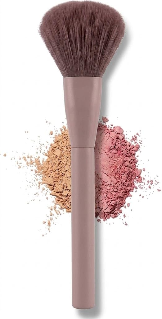 LARGE Soft Finishing Powder Brush, Professional Blush Brush for Cheeks,Soft Bristles Makeup,Beauty Tool - (N-267)