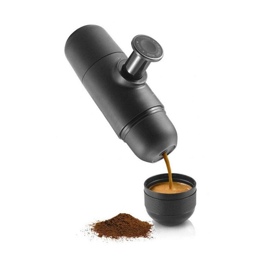 Arabest Manual Espresso Machine - Portable Stainless Steel, Coffee Maker, Outdoor Mini Hand Press, Manual Espresso Coffee Machine