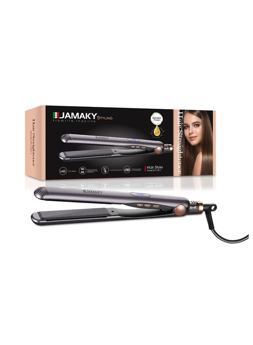 JAMAKY Italy Professional Hair Straightener with Italian technology - Aluminium Plate JPC10011