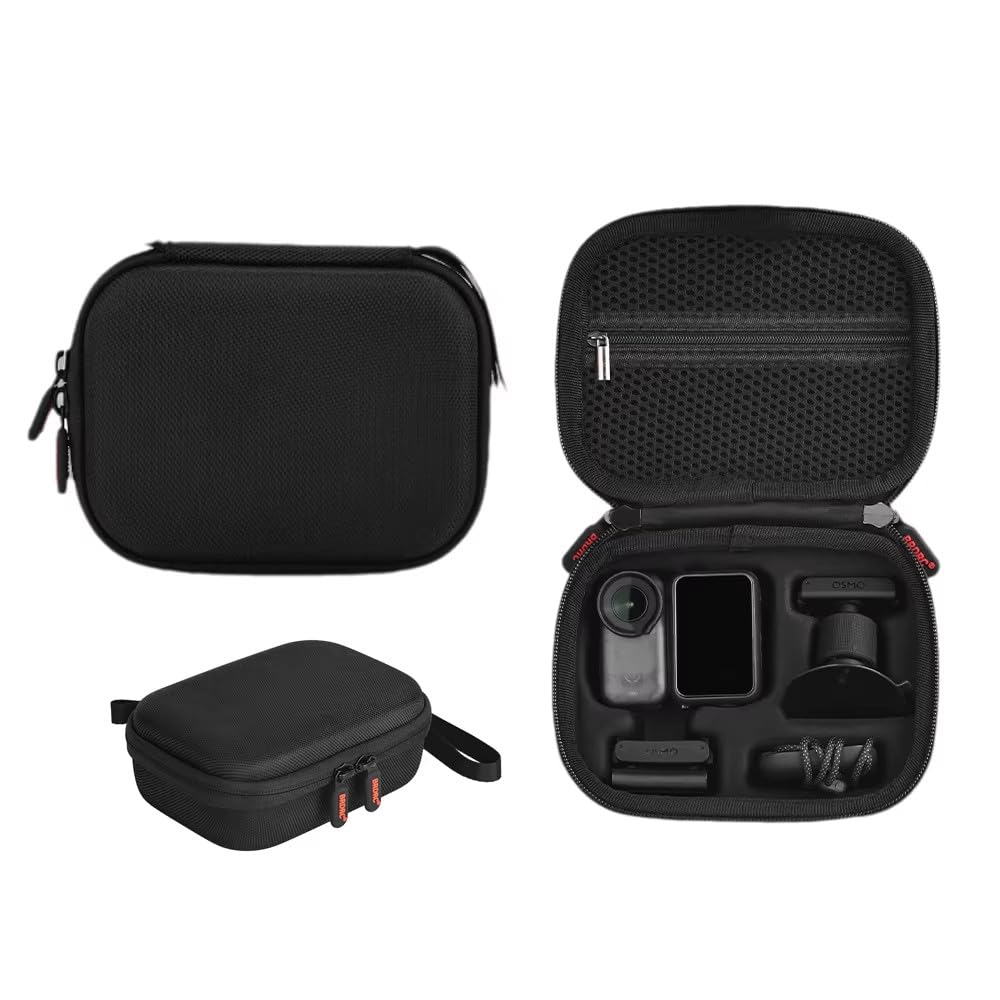 eWINNER Hard Travel Case for DJI Osmo Nano,Carrying Bag Shockproof Storage Box Handbag with Wrist Strap,Waterproof Protective Cover Shell Portable Organizer for Osmo Nano Action Camera