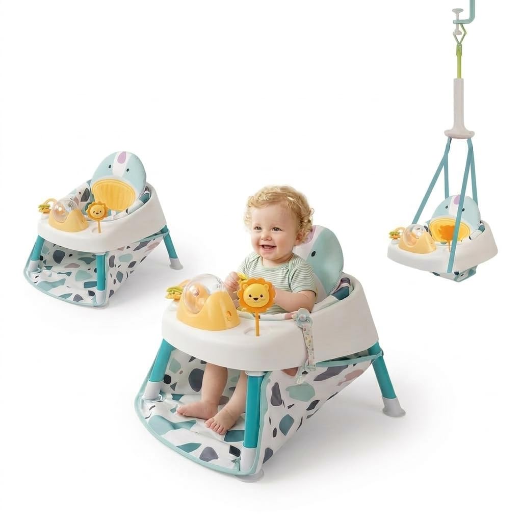 Baby Fitness 2x1 Height Learn Seat Weighted Door Marker