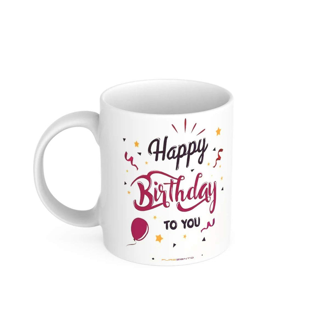 PUREZENTO Happy Birthday to You Coffee Tea/Milk Mug