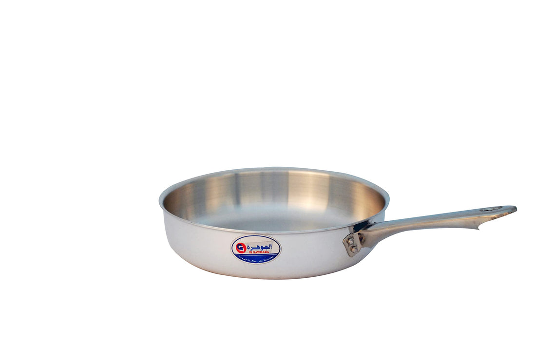 Frying Pan Stainless Handle size 30 Aluminium Silver