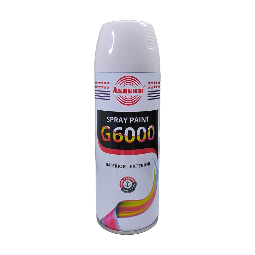 spray Acrylic paint White matt 400 ml-G6000
