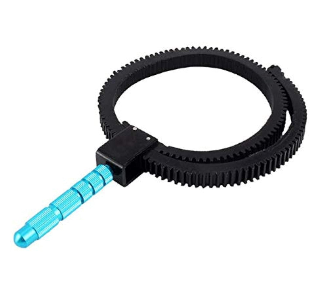 Metal Grip Follow Focus Gear Ring Focusing Belt for Canon Nikon Camera Lens DSLR Rig Camcorder