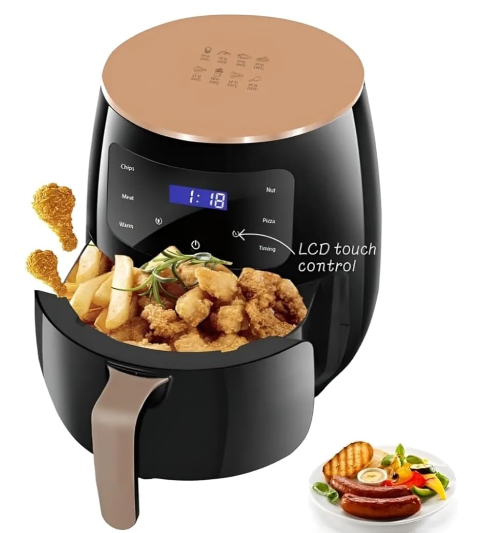 Silver Crest Electric Air Fryer, 6 liter - 2400watt