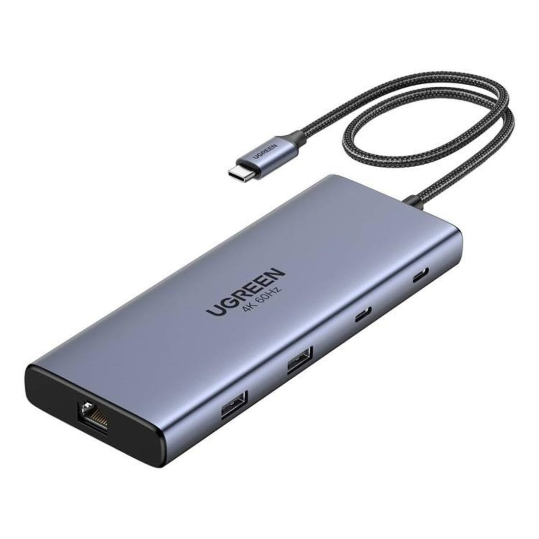 UGreen 45380 USB-C 10-In-1 Docking Station With Dual HDMI 4K@60Hz, GLAN, 2X USB-C 3.2, 1X USB-A 3.2 + USB-A 3.0, SD/TF Slot And USB-C 100W(max