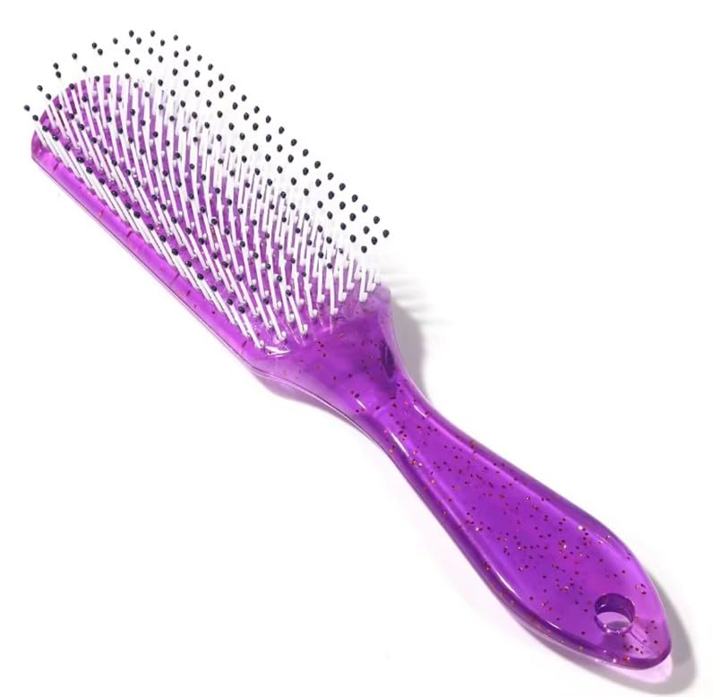 Hair Brush for Home and Saloon Use Beauty -Hair Brush for Hair Styling For Girls and Boys- Pack Of 1 PCS MULTICOLOR