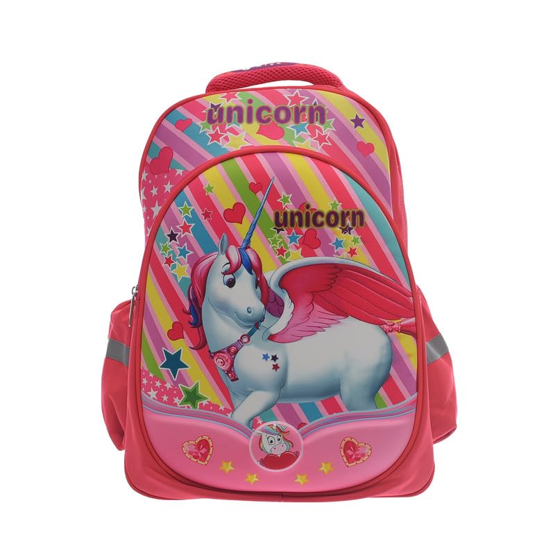Migo School Backpack Pink, 18-Inch Size