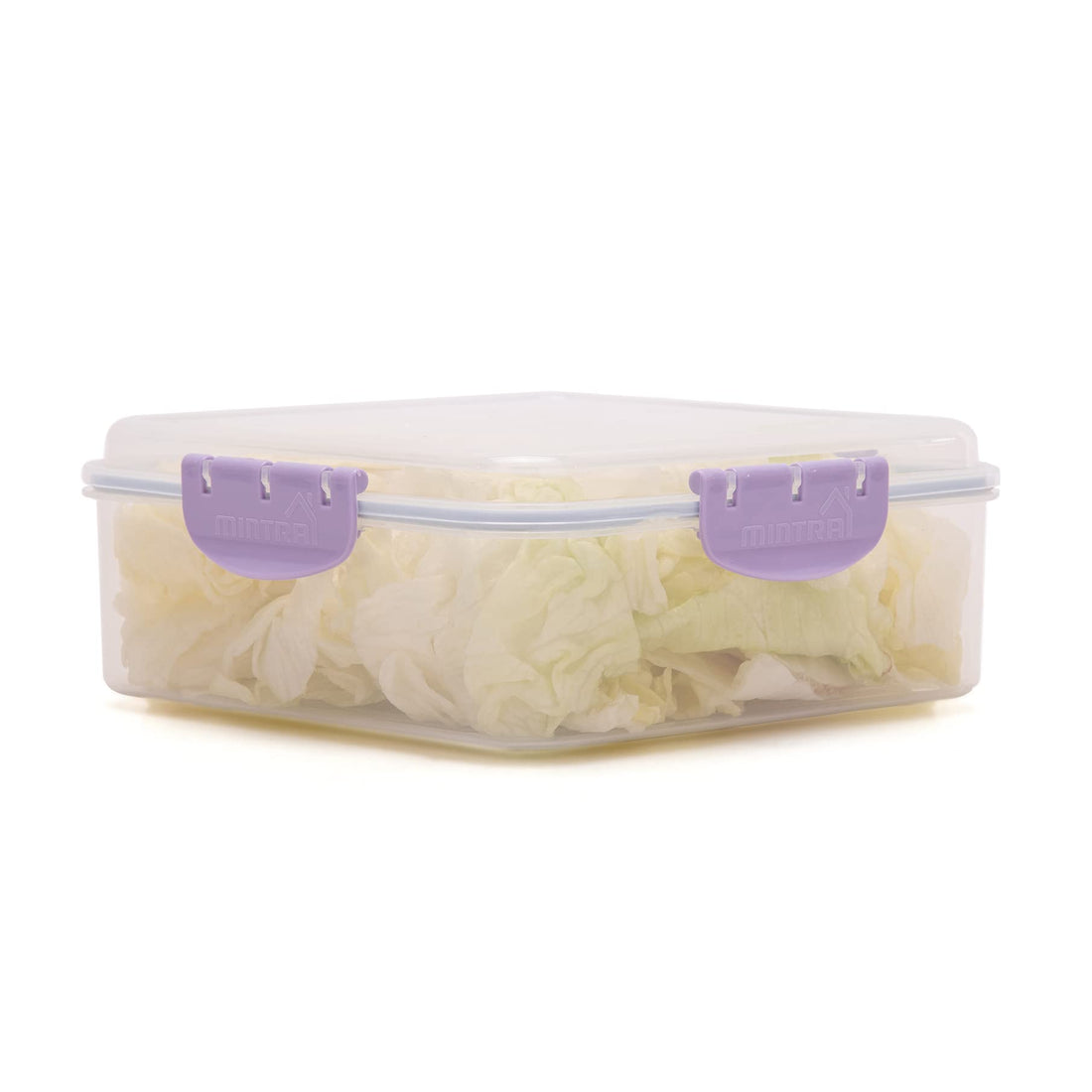 Mintra Home Transparent Food Container 1.6l-Lavender