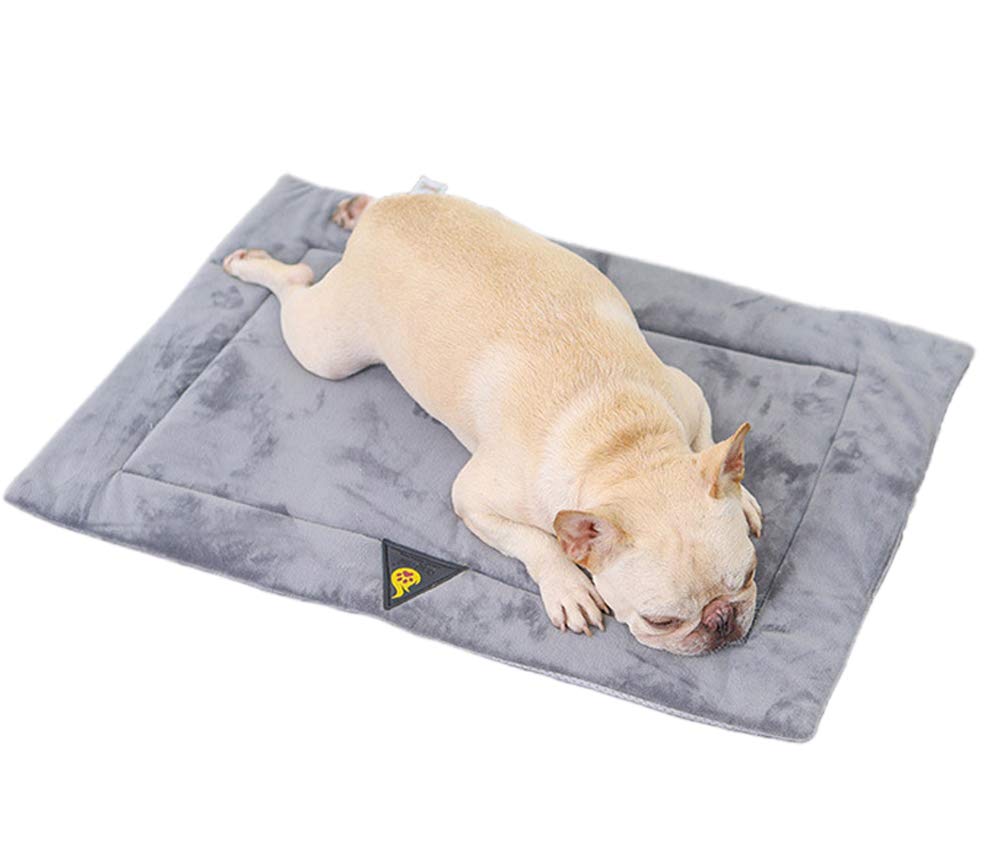 Waterproof Dog Mat Bed - Washable Pet Blanket Soft Warm Plush Puppy Cat Cages Crate Mattress for Small Medium Large Pets, Non Slip for Outdoor Indoor Sofa Bed