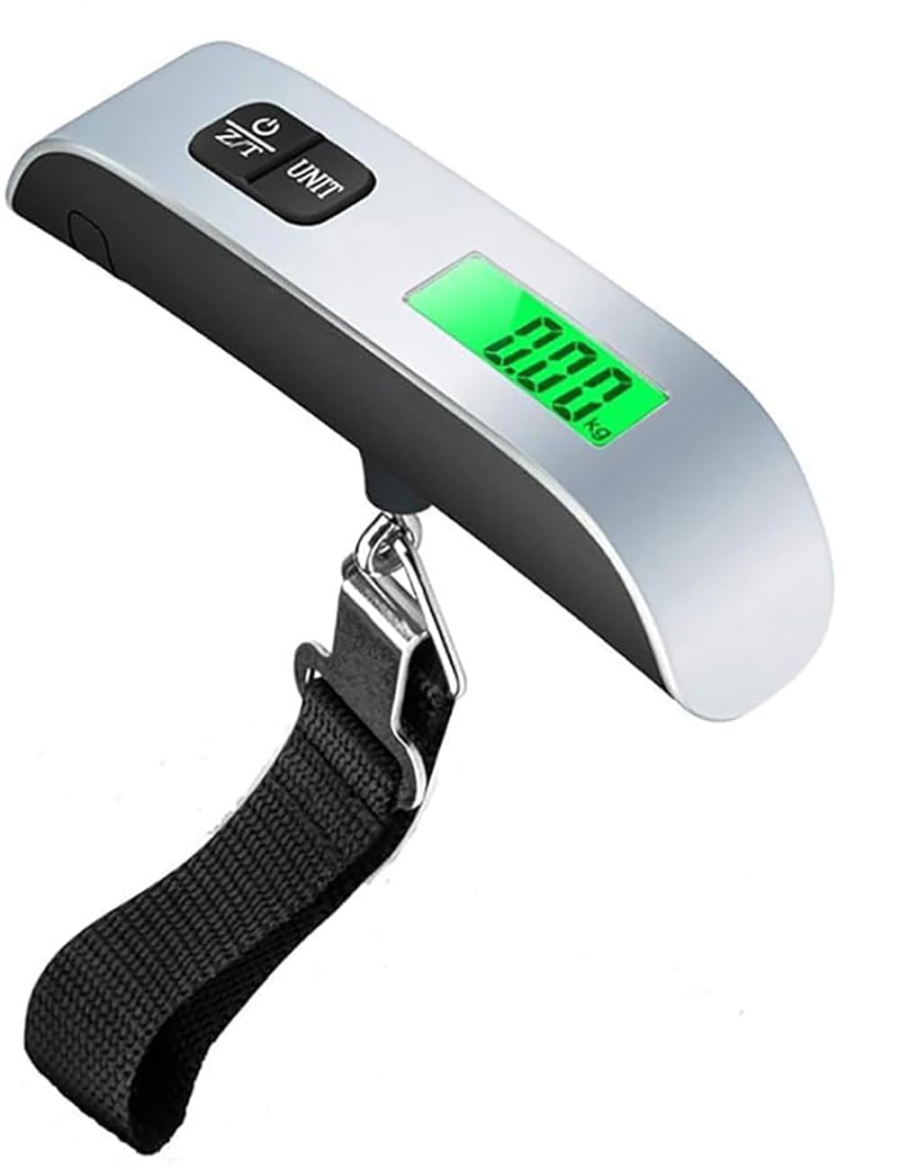 Electronic Portable Digital LED Screen Luggage Weighing Scale, 50 kg/110 Lb for Multi-Purpose Use. Pack of 1 (JY-29), Green, (JY-29) LUGGAGE SCALE