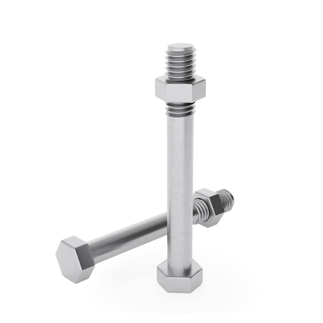 PARCO plain hexagon bolts and nut din 601/934 galvanised M 10 x 120, pack of 10