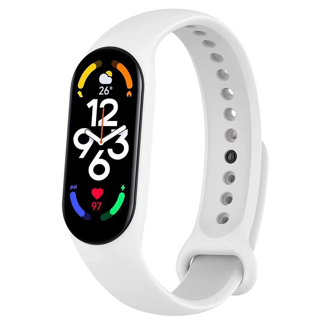 Dl3 Mobilak Strap Silicone Band For Xiaomi Mi Band 7/6 / 5 Breathable Strap Replacement For M5 M6 M7 Bracelet For Xiaomi MiBand 7 6 5 Smart Watch
