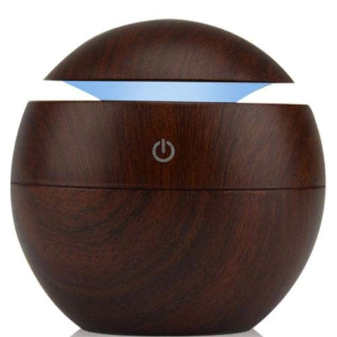 Air Aroma Essential Oil Diffuser LED Ultrasonic Aroma Aromatherapy Humidifier - Brown