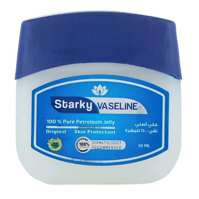 Starky Vaseline 100% Pure Petroleum Jelly-Original-Skin Protectant-30ml