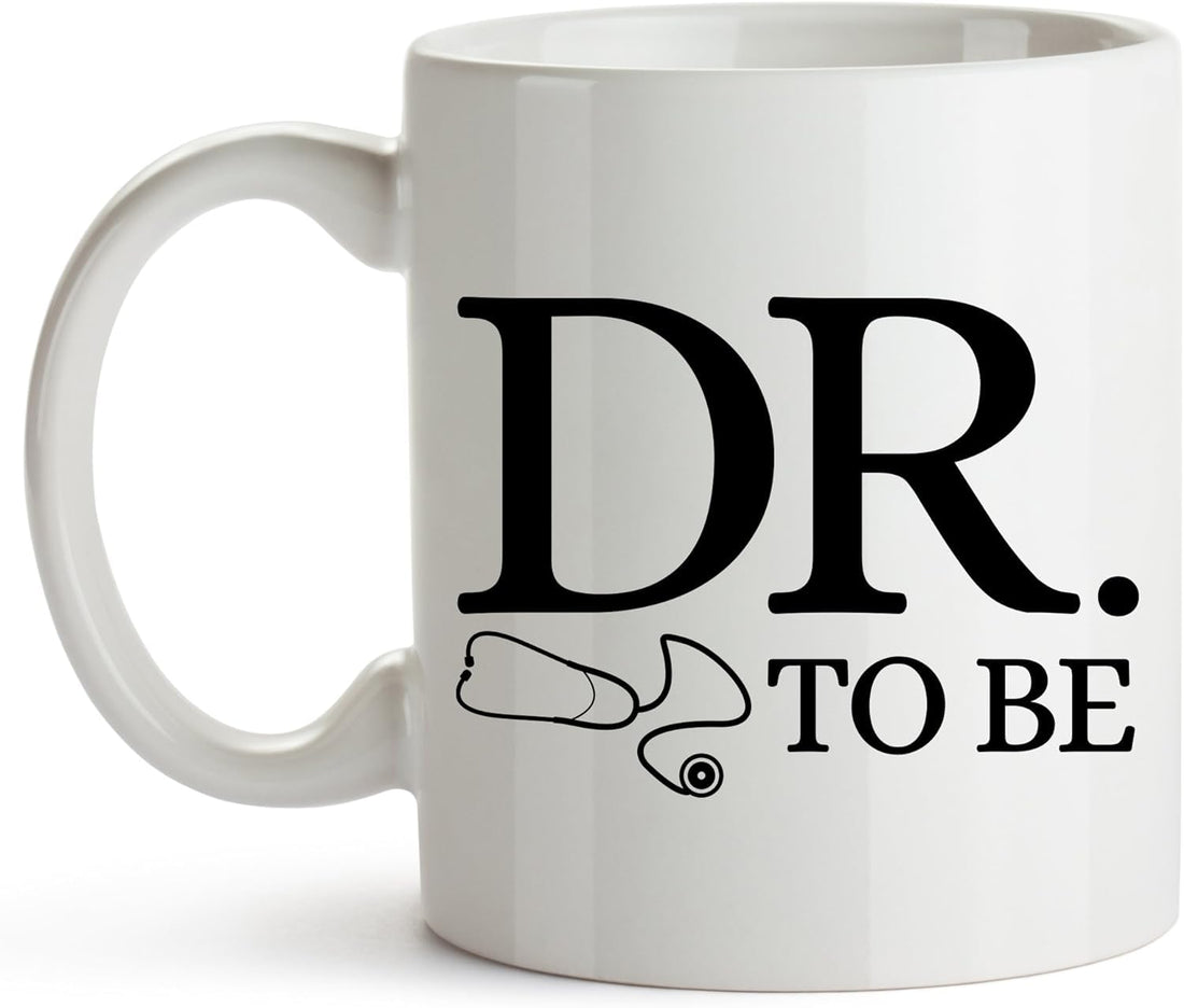Designs Dr. To Be Coffee Mug, 11 Ounces, Funny Medical Student Gifts, Med School Gifts, Medical School Gifts, Best Gifts for Medical Students, Future Doctor Gifts for Women Men