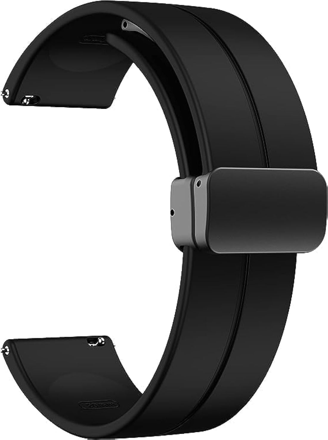 Next store 22mm Magnetic Buckle Silicone Watch Band Compatible with Samsung Galaxy Watch 3 45mm / Gear S3 / Huawei GT3 46mm / GT2E / GT2 Pro/Magic 2 46mm / Amazfit / GTR3