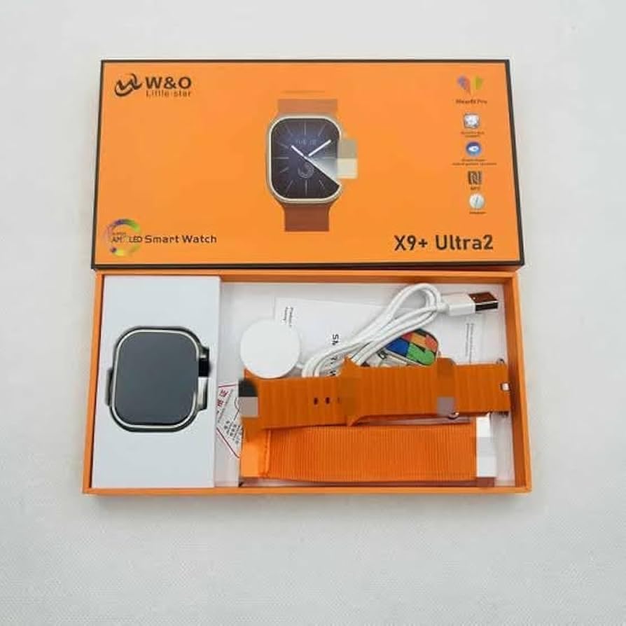 X9 Plus Ultra 2 Smart Watch (Orange)