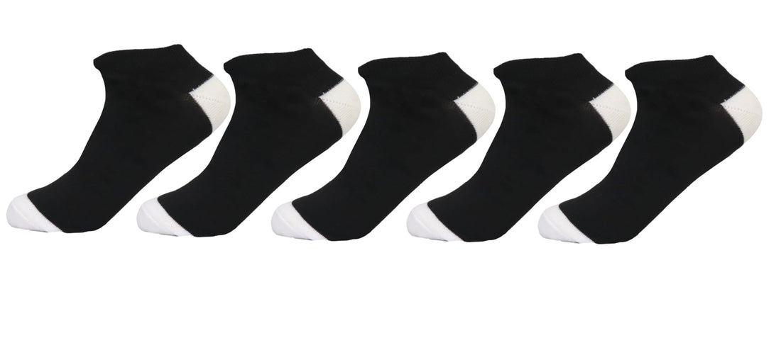 White Flower Unisex Set Of 5 Pieces Socks Socks
