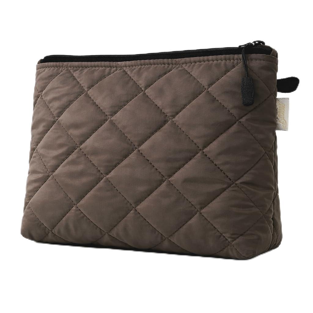 BAM Collection Makeup Bag Ladies Multipurpose Bag for Small Items Like Makeup, Cosmetics, Pens Perfect Sizes 21cm Length 17.5cm-3019 (BLACK2)
