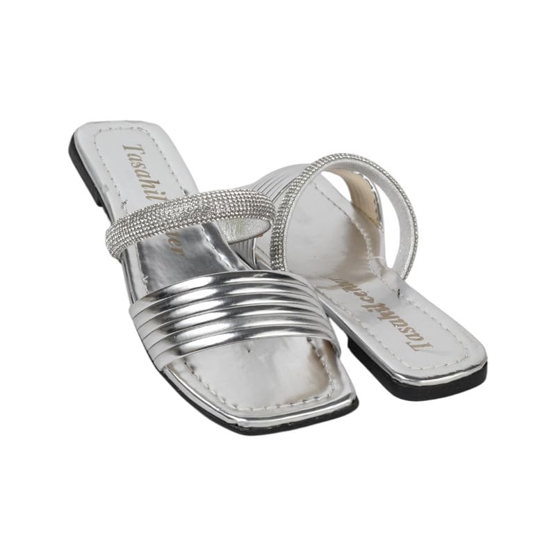 Women's 800 Glitter Leather Flat Sleeper
