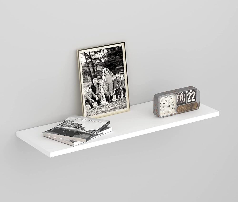 Home Gallery Single Floating Shelf 60x20 cm White