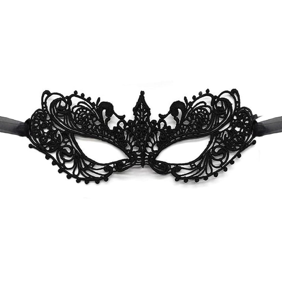 Black Masquerade Ball, Masquerade Ball Tips, Venetian Mask, Women's Lace Masquerade Mask, Halloween, Eye Mask for Halloween, Cosplay, Carnival Party