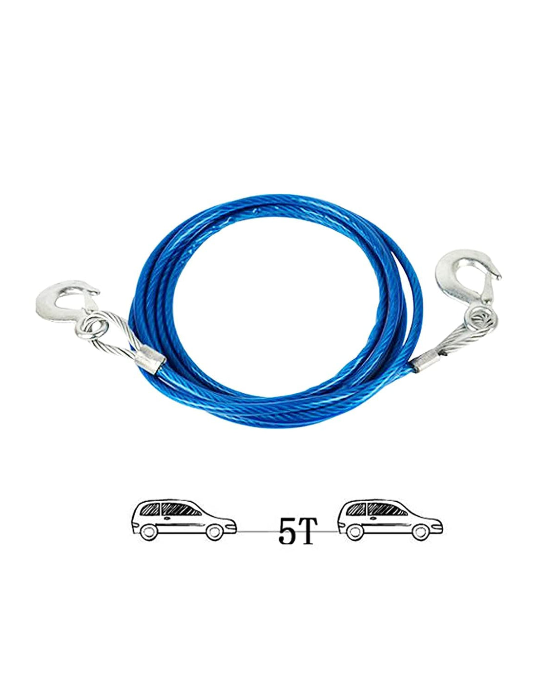 Emergency Steel Tow Rope for Car (4m)