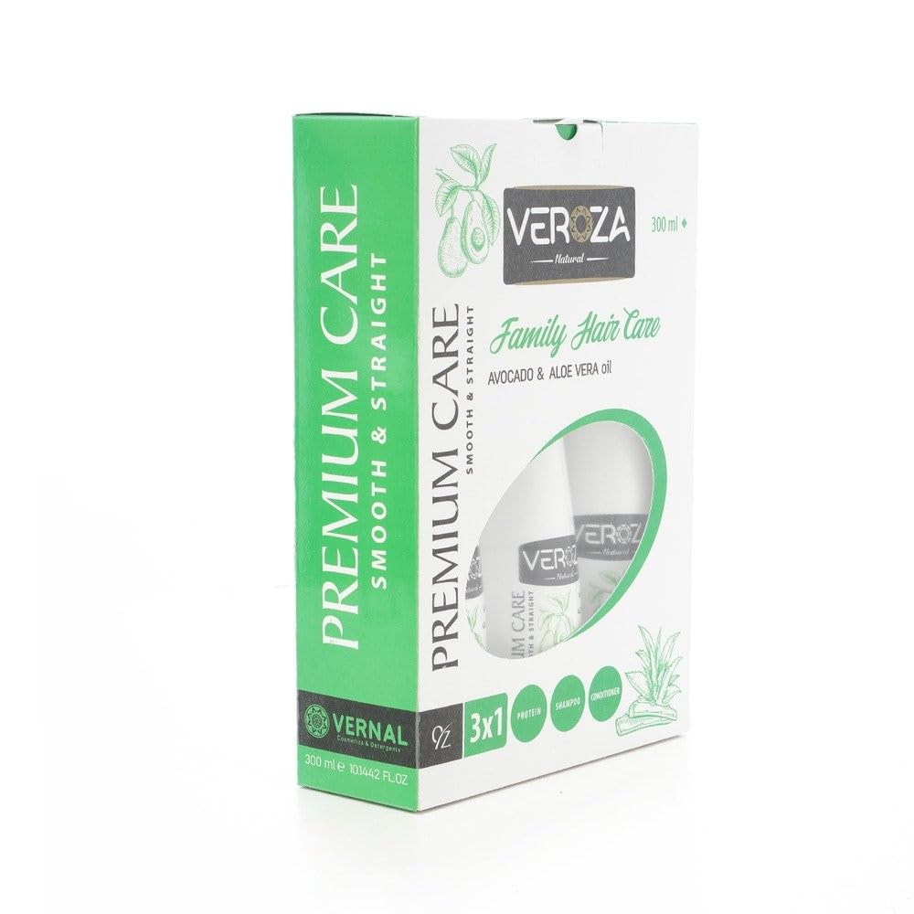 Veroza Avocado and Aloe Vera Hair Care Set 3 × 300 ml